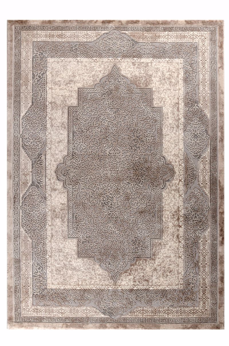 Tzikas Carpets Xali ''ELEMENTS'' Bez/Kafe/Ggri/Xruso 200x290cm 33079-975
